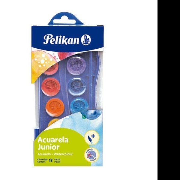 ACUARELA ESTUCHE C12 PELIKAN JUNIOR
